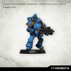 Kromlech Prime Legionaries Shooting Rapid Thunder Rifles (5) KRCB263 - Hobby Heaven