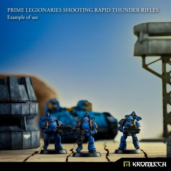 Kromlech Prime Legionaries Shooting Rapid Thunder Rifles (5) KRCB263 - Hobby Heaven