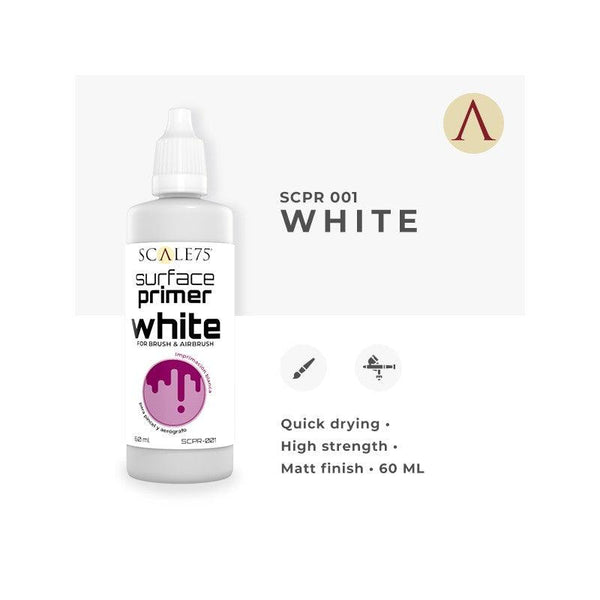 Scale75 Primer Surface White 50ml SCPR-001 - Hobby Heaven