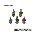 Kromlech Punk Orcs Heads (10) KRCB050 - Hobby Heaven