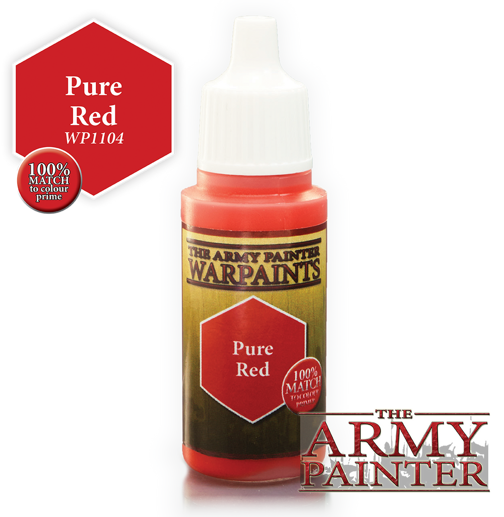 Pure Red Warpaints Army Painter - Hobby Heaven