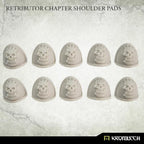 Kromlech Retributor Chapter Shoulder Pads KRCB248 - Hobby Heaven
