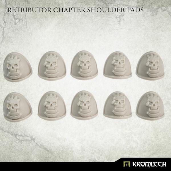 Kromlech Retributor Chapter Shoulder Pads KRCB248 - Hobby Heaven