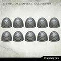 Kromlech Retributor Chapter Shoulder Pads KRCB248 - Hobby Heaven