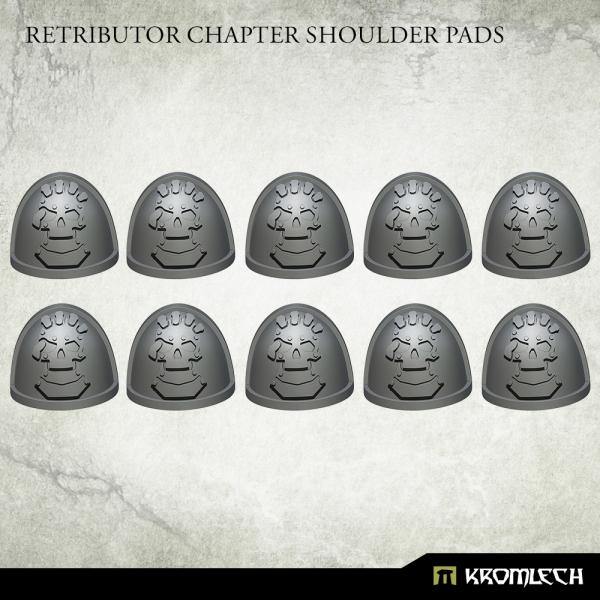 Kromlech Retributor Chapter Shoulder Pads KRCB248 - Hobby Heaven