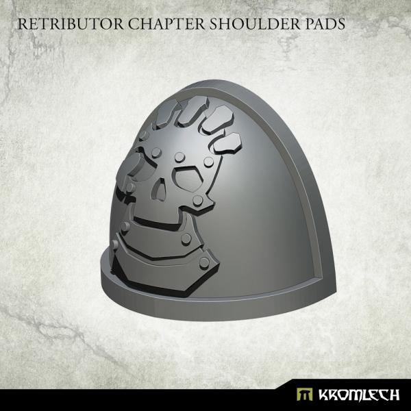 Kromlech Retributor Chapter Shoulder Pads KRCB248 - Hobby Heaven