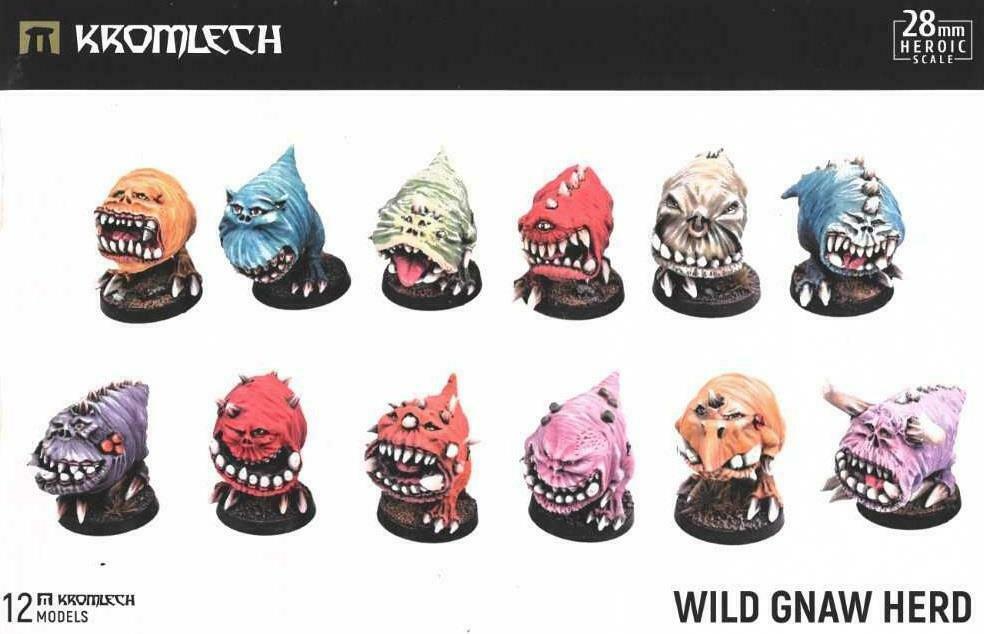 Kromlech Wild Gnaw Herd (12) KRM163 - Hobby Heaven