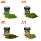 AK Interactive Grass Flocks Range Diorama - Hobby Heaven