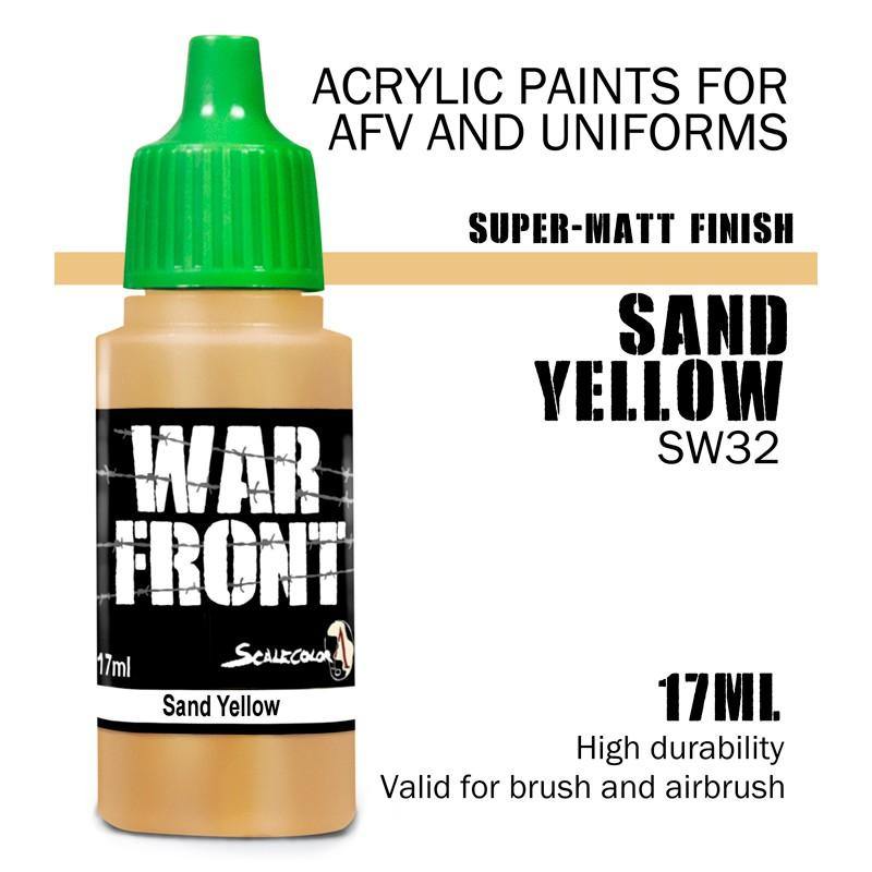 Scale75 Warfront Sand Yellow SW-32 - Hobby Heaven
