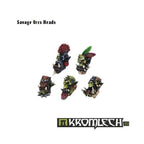 Kromlech Savage Orcs Heads (10) KRCB039 - Hobby Heaven