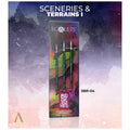 Scale75 Sceneries and Terrains I Gold Toray Synthetic Brush Set 4 pcs SBR-004 - Hobby Heaven