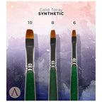 Scale 75 Sceneries and Terrains II Gold Toray Synthetic Brush Set 4 pcs SBR-005 - Hobby Heaven