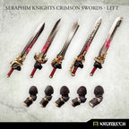 Kromlech Seraphim Knights Crimson Swords - Left (5) KRCB292 - Hobby Heaven