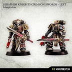 Kromlech Seraphim Knights Crimson Swords - Left (5) KRCB292 - Hobby Heaven