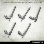 Kromlech Seraphim Knights Crimson Swords - Right (5) KRCB291 - Hobby Heaven