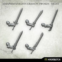 Kromlech Seraphim Knights Crimson Swords - Right (5) KRCB291 - Hobby Heaven
