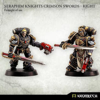 Kromlech Seraphim Knights Crimson Swords - Right (5) KRCB291 - Hobby Heaven
