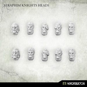 Kromlech Seraphim Knights Heads (10) KRCB286 - Hobby Heaven