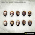 Kromlech Seraphim Knights Helmet Heads (10) KRCB287 - Hobby Heaven