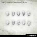 Kromlech Seraphim Knights Helmet Heads (10) KRCB287 - Hobby Heaven
