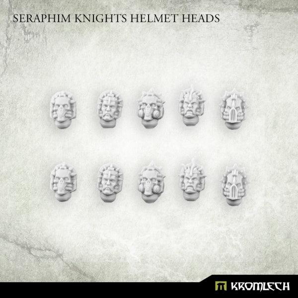 Kromlech Seraphim Knights Helmet Heads (10) KRCB287 - Hobby Heaven