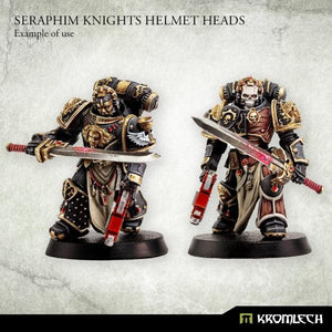 Kromlech Seraphim Knights Helmet Heads (10) KRCB287 - Hobby Heaven