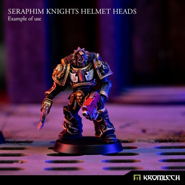 Kromlech Seraphim Knights Helmet Heads (10) KRCB287 - Hobby Heaven