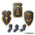 Kromlech Seraphim Knights Thunder Shields (3) KRCB302 - Hobby Heaven