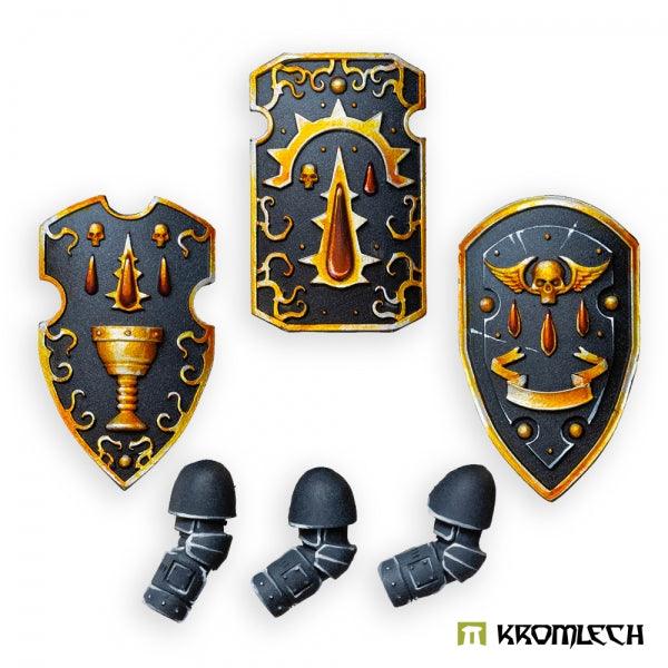 Kromlech Seraphim Knights Thunder Shields (3) KRCB302 - Hobby Heaven