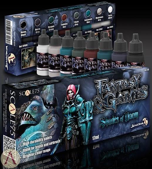 Scale75 Shades of Doom Paint Set (8 Paints) - Hobby Heaven