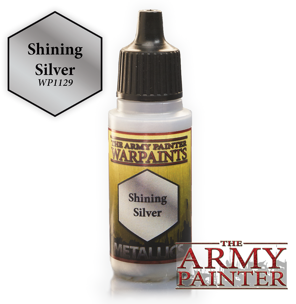 Shining Silver Warpaints Army Painter - Hobby Heaven