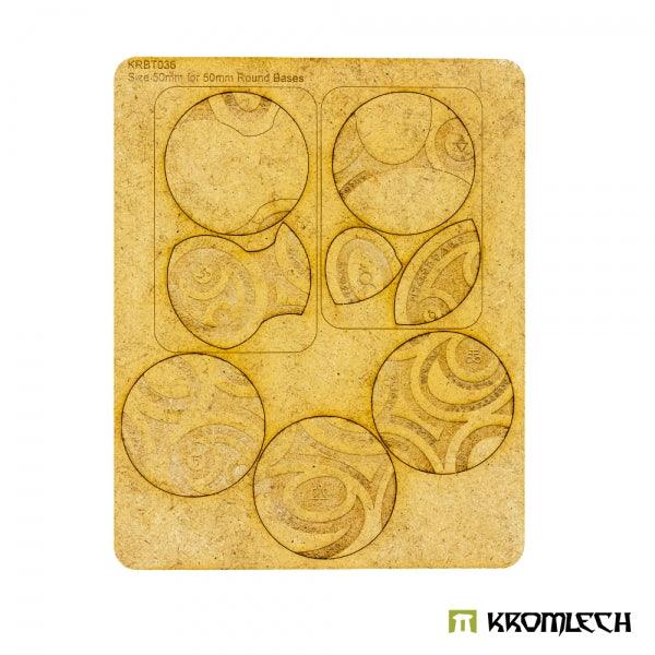 Kromlech Sindari 50mm Round Base Toppers - 50mm (5) KRBT036 - Hobby Heaven