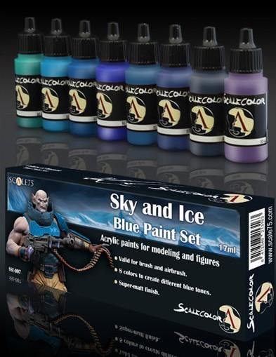 Scale75 Sky and Ice Paint Set (8 Paints) - Hobby Heaven