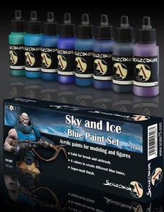 Scale75 Sky and Ice Paint Set (8 Paints) - Hobby Heaven