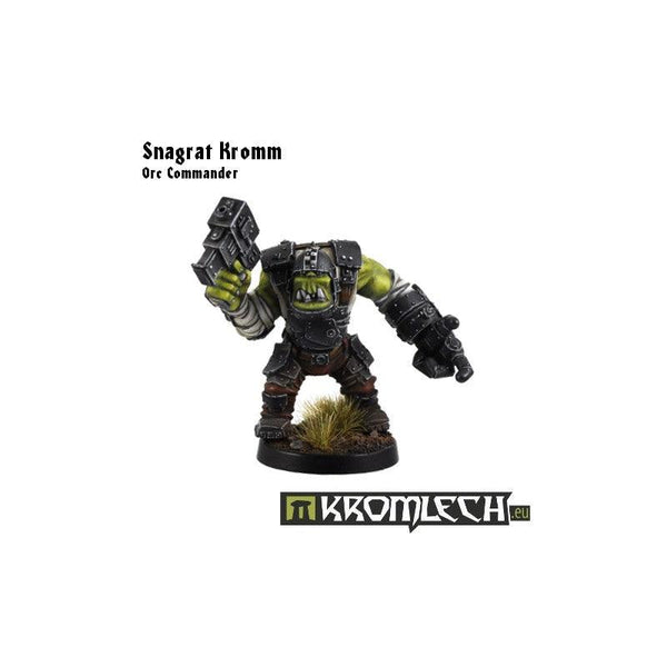 Kromlech Snagrat Kromm - Orc Commander (1)  KRM031 - Hobby Heaven