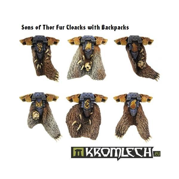 The six painted fur cloaks in Kromlech's earlier photo