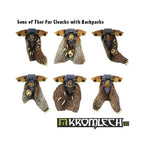 The six painted fur cloaks in Kromlech's earlier photo