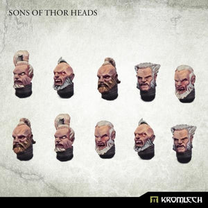 Kromlech Sons of Thor Heads (5) KRCB278 - Hobby Heaven
