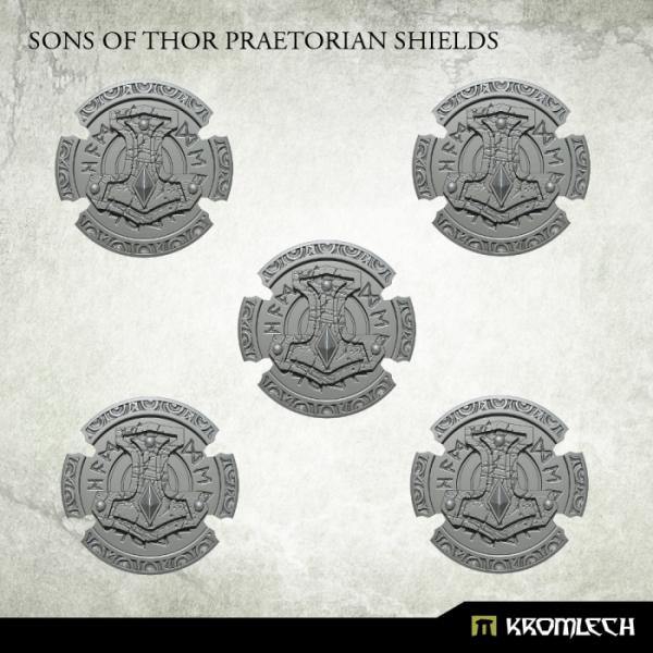 Kromlech Sons of Thor Praetorian Shields (5) KRCB217 - Hobby Heaven