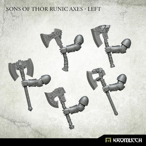 Kromlech Sons of Thor Runic Axes - Left (5) KRCB284 - Hobby Heaven