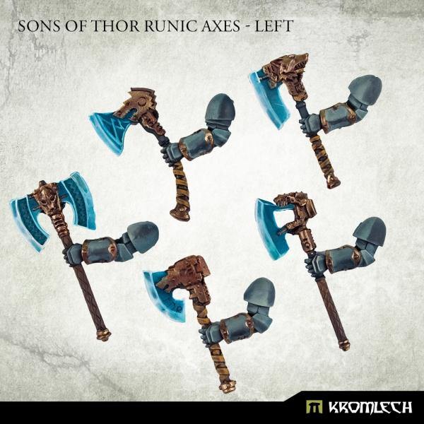 Kromlech Sons of Thor Runic Axes - Left (5) KRCB284 - Hobby Heaven