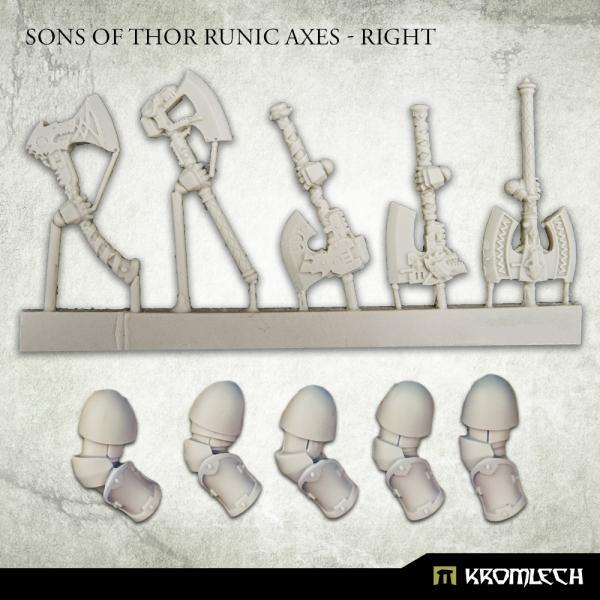 Kromlech Sons of Thor Runic Axes - Right (5) KRCB283 - Hobby Heaven