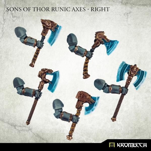Kromlech Sons of Thor Runic Axes - Right (5) KRCB283 - Hobby Heaven