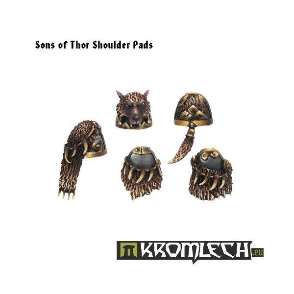 Kromlech Sons of Thor Shoulder Pads KRCB066 - Hobby Heaven