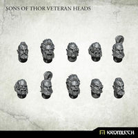 Kromlech Sons of Thor Veteran Heads (5) KRCB279 - Hobby Heaven