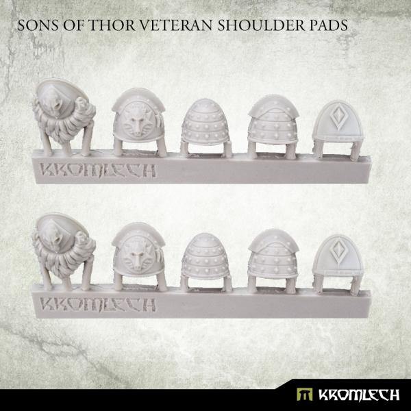 Kromlech Sons of Thor Veteran Shoulder Pads (10) KRCB280 - Hobby Heaven