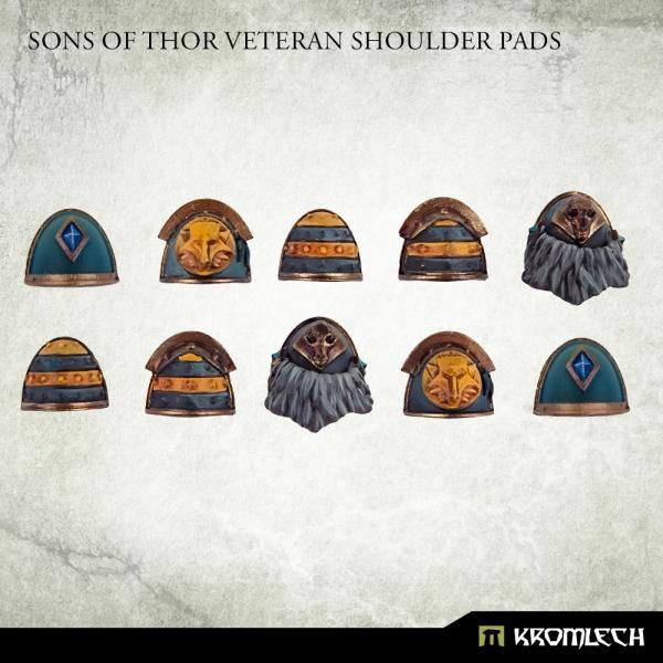 Kromlech Sons of Thor Veteran Shoulder Pads (10) KRCB280 - Hobby Heaven