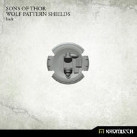 Kromlech Sons of Thor: Wolf Pattern Shields (5) KRCB209 - Hobby Heaven
