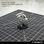 Kromlech Sons of Thor: Wolf Pattern Shields (5) KRCB209 - Hobby Heaven