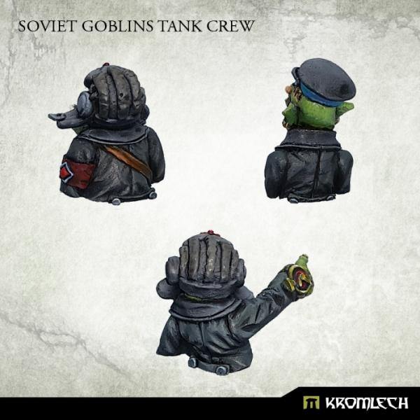Kromlech Soviet Goblins Tank Crew (3) KRM136 - Hobby Heaven